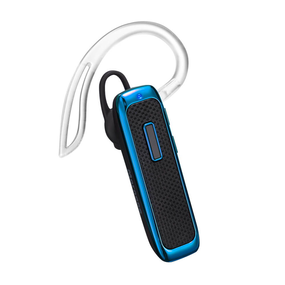 Bluetooth Headset Hands-Free Wireless Earpiece w/ 18 Hrs Playtime