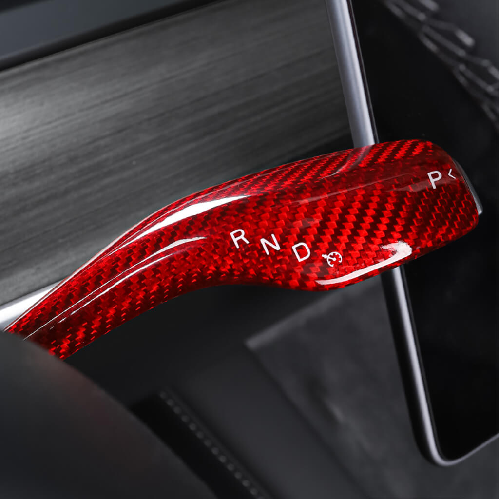 Carbon-Fiber-Steering-Stem-Cover-for-Tesla-Model-3-Y-Red-Marnana_1