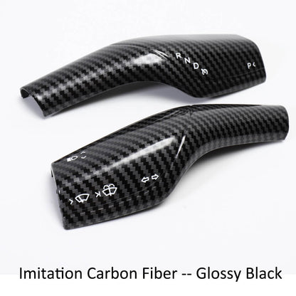 Imitation-Carbon-Fiber-Steering-Stem-Cover-for-Tesla-Model-3-Y-Glossy-Black-Marnana