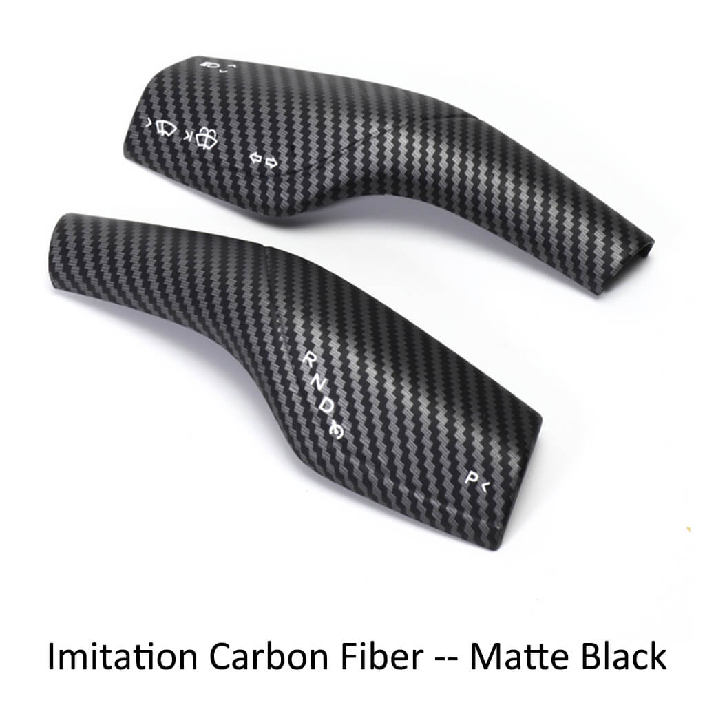 Imitation-Carbon-Fiber-Steering-Stem-Cover-for-Tesla-Model-3-Y-Matte-Black-Marnana