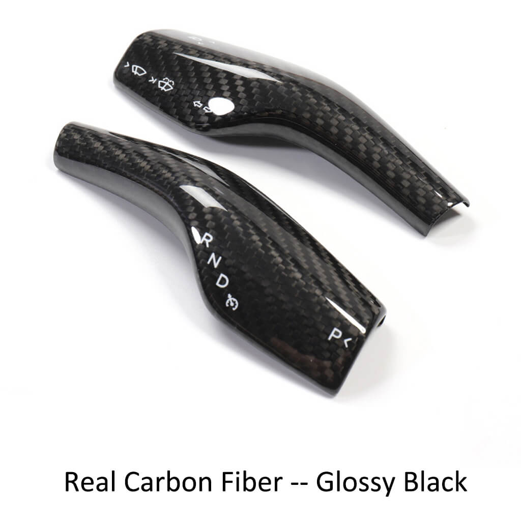 Real-Carbon-Fiber-Steering-Stem-Cover-for-Tesla-Model-3-Y-Glossy-Black-Marnana