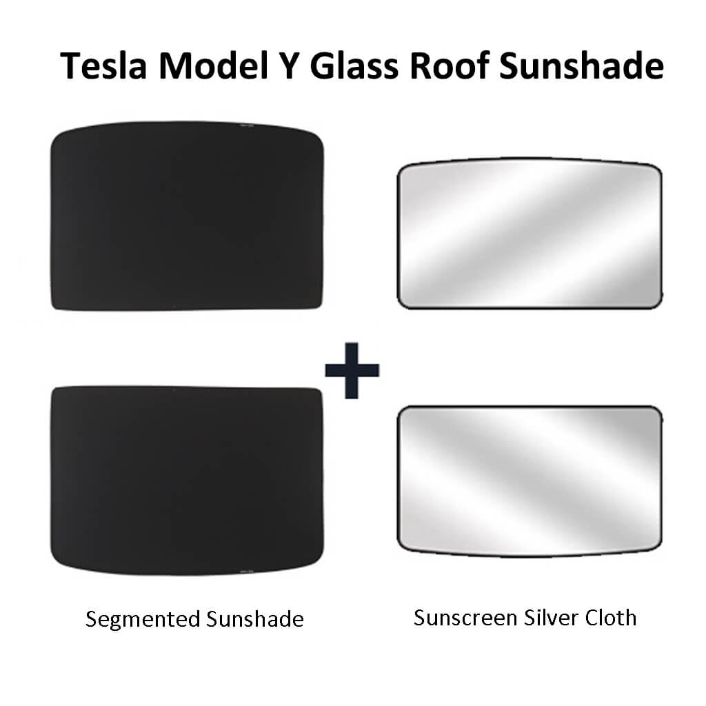 Tesla Model Y Glasdach-Sonnenschutz  Reflektierendes Sonnendach – Marnana