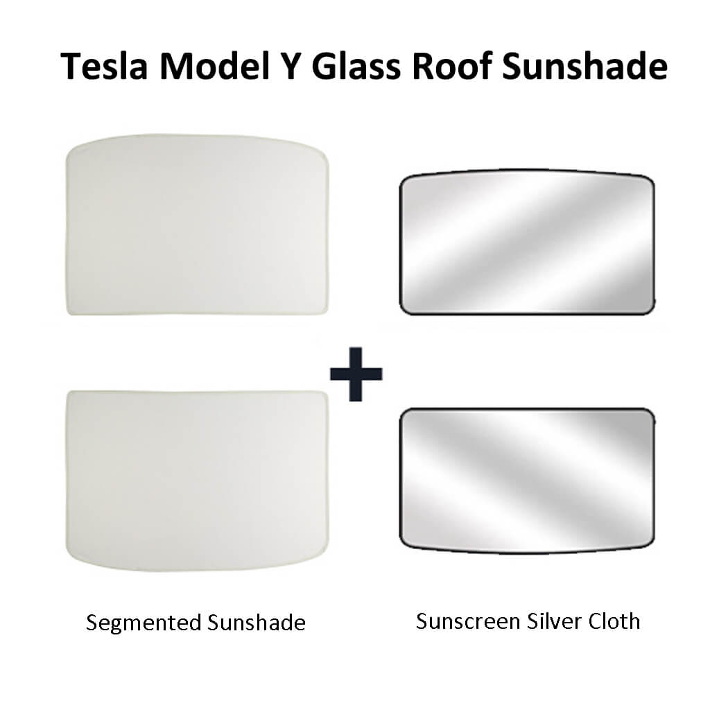 Tesla Model 3 Glasdach-Sonnenschutz | Reflektierendes Sonnendach – Marnana