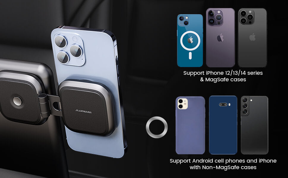 Support de téléphone Magsafe pour tableau de bord Tesla Model 3/Y -  Téléphone portable magnétique – TESLAUNCH