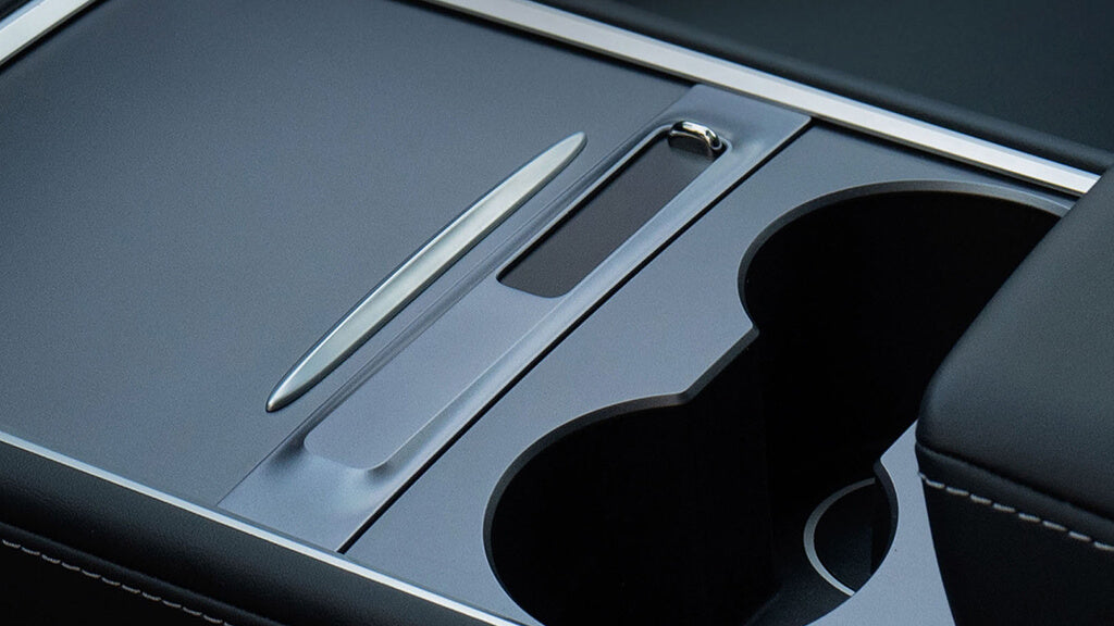 Tesla Mittelkonsole USB-Ladekabel Organizer, USB-Hub für Tesla Model 3 und Model  Y 2017-2021 2022 Ladedatenkabel Loch Hub Speicher Carbon Fi