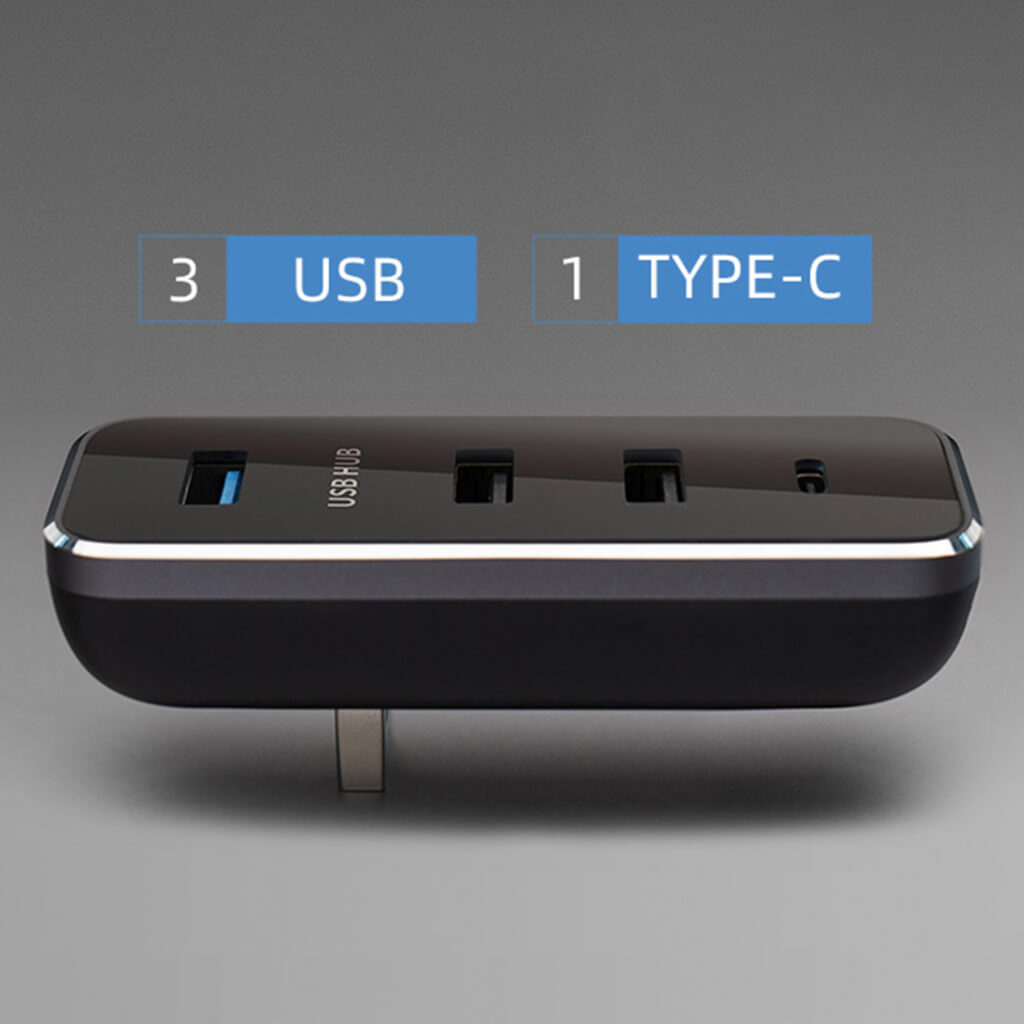 Nouvellement Hub USB pour Tesla Model 3 Y 2022 Station d'accueil Boîte à  gants Splitter Ports Extender Chargeur rapide Accessoires de voiture