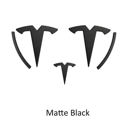 Tesla-Logo-Cover-for-Model-Y-3-Matte-Black-Marnana