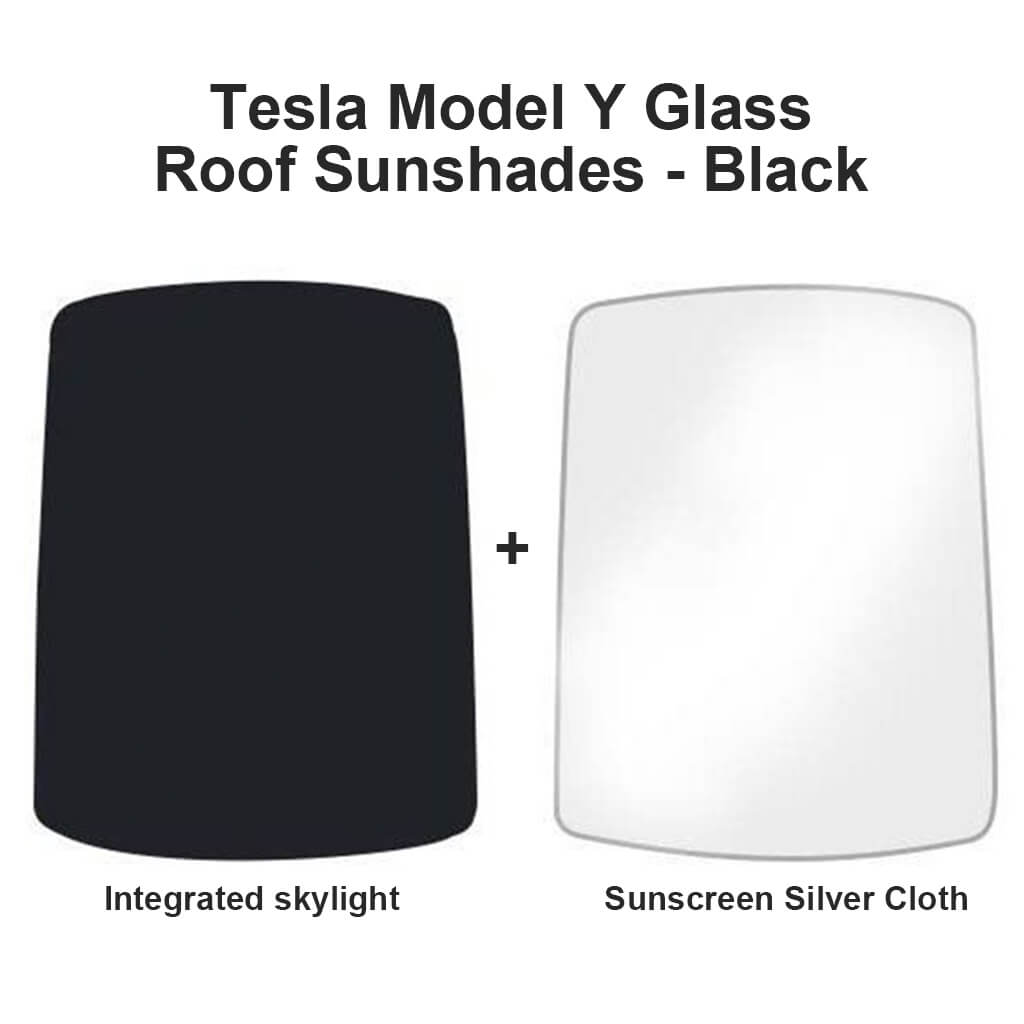 Tesla Model Y Roof Sunshade 2021-2023, Foldable Window Glass Sunroof  Sunshade C