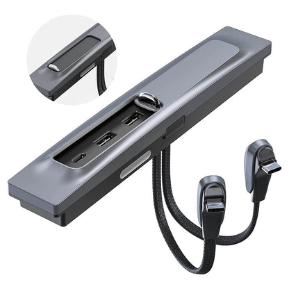 Kaufe Multi-USB-Hub, Zubehör für die Mittelkonsole im Autoinnenraum mit  5-in-1-Anschlüssen für Tesla Model 3