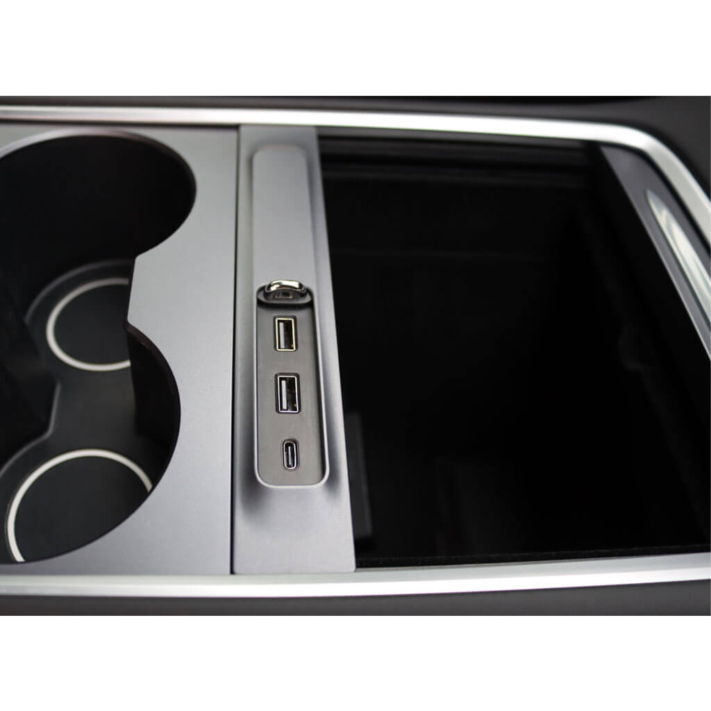PowerHub CM4U-T3Y Car USB Hub for Tesla Model 3/Y (2021 ~ 2023