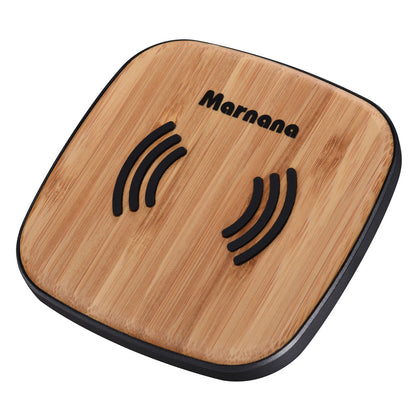 Marnana Ultra-slim Wireless Charger - Bamboo